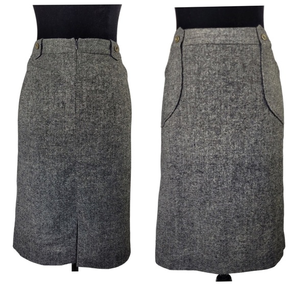 Atelier Woman’s pencil skirt career classic wool blend size 10 - Picture 1 of 12